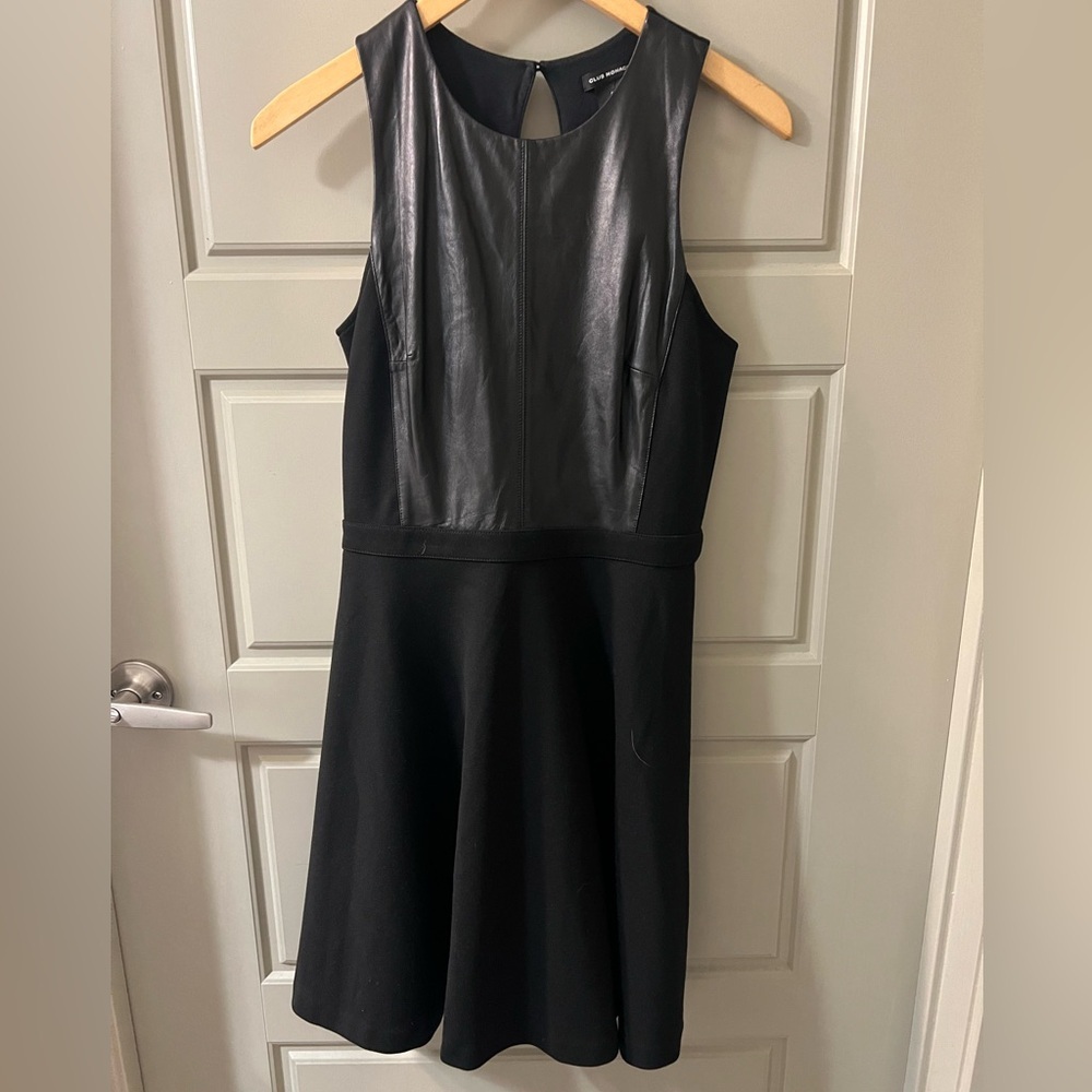 Club Monaco Black Sleeveless Dress - Picture 4 of 9